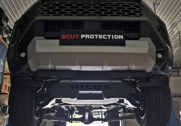 Unterfahrschutz für Motor der Marke Toyota Hilux EV