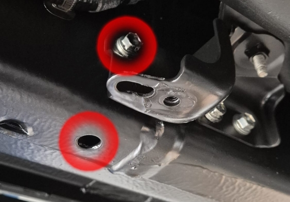 Stahl Differentialschutz für Toyota Hilux