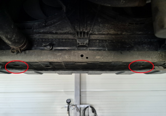 Aluminium Unterfahrschutz für Motor der Marke Mitsubishi Eclipse Cross