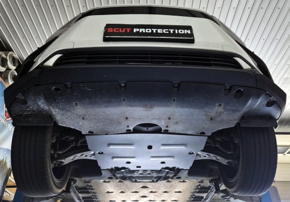 Unterfahrschutz für Motor der Marke Toyota BZ4X