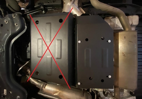 Stahlschutz für AdBluetank der Marke Citroen Jumper