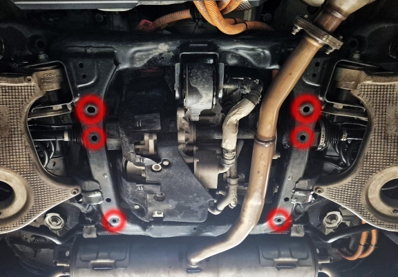 Aluminium Differentialschutz für Chery Tiggo 9