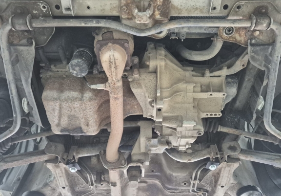 Unterfahrschutz für Motor und Getriebe aus Stahl für  Suzuki Wagon R+