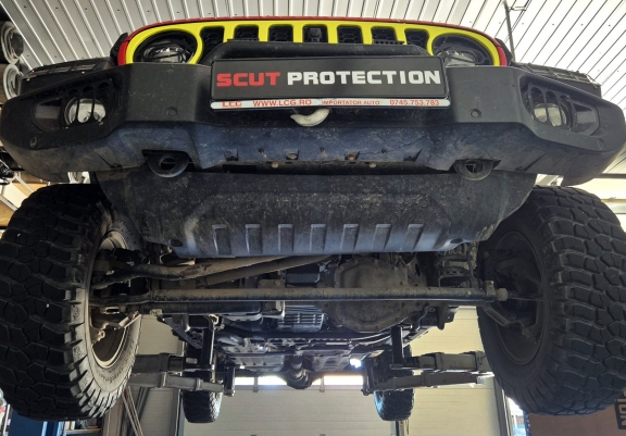 Getriebe schutz aus Stahl für Jeep Wrangler - JL
