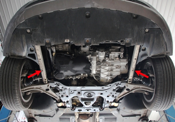 Unterfahrschutz für Motor der Marke Mercedes GLA H247