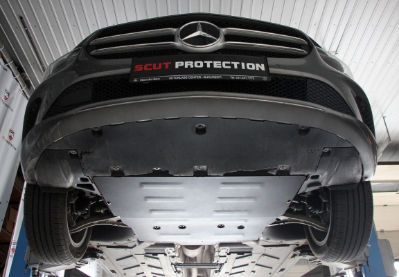 Unterfahrschutz für Motor der Marke Mercedes GLA H247